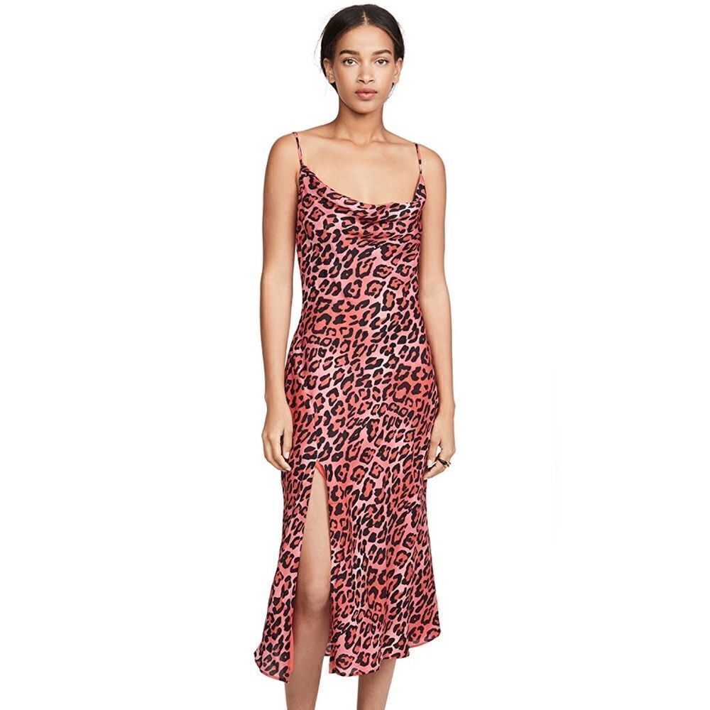 NWT La Mason Talulah Party Animal Midi Dress sz XS